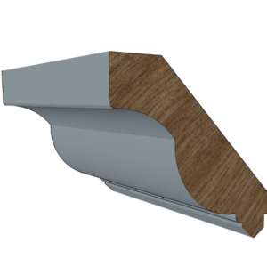 Gootlijst 03 130x40mm Meranti of Grenen