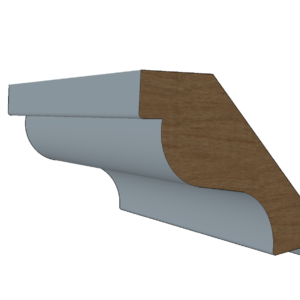 Gootlijst 04 145x40mm Meranti of Grenen