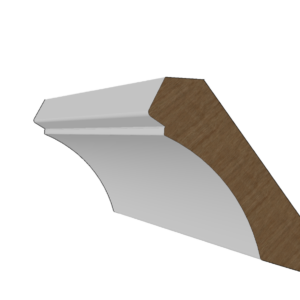 Gootlijst 05 140x40mm Meranti of Grenen