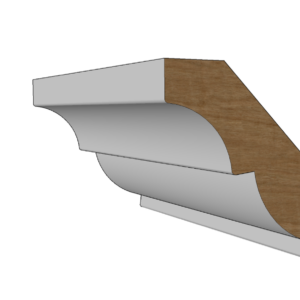 Gootlijst 08 150x40mm Meranti of Grenen