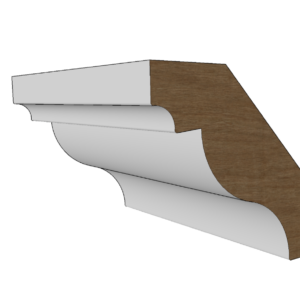 Gootlijst 09 150x40mm Meranti of Grenen