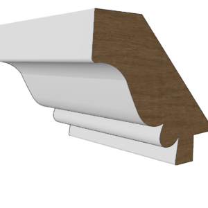 Gootlijst 13 120x40mm Meranti of Grenen