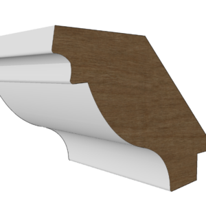 Gootlijst 17 125x40mm Meranti of Grenen