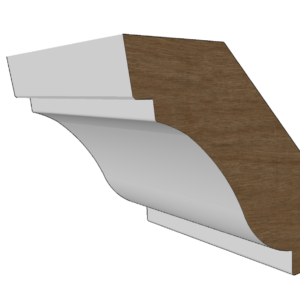 Gootlijst 18 150x40mm Meranti of Grenen