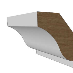 Gootlijst 20 140x40mm Meranti of Grenen