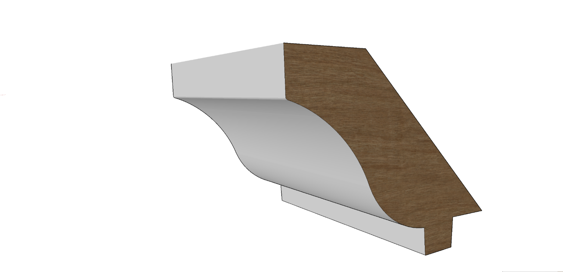 Gootlijst 20 140x40mm Meranti of Grenen
