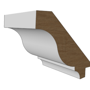 Gootlijst 22 175x40mm Meranti of Grenen