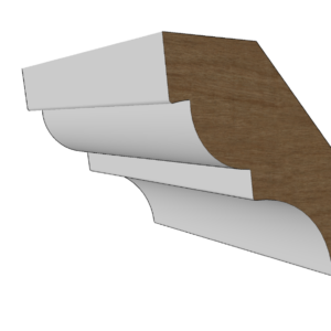 Gootlijst 24 165x40mm Meranti of Grenen