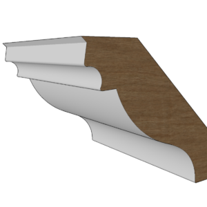 Gootlijst 37 125x40mm Meranti of Grenen