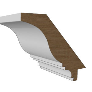 Gootlijst 41 210x40mm Meranti of Grenen