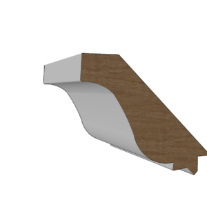 Gootlijst 42 190x40mm Meranti of Grenen