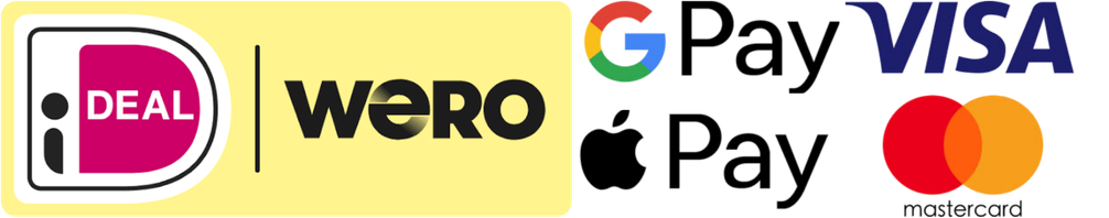 Betaal eenvoudig en veilig met iDEAL | Wero, Google Pay, Apple Pay, Visa of Mastercard
